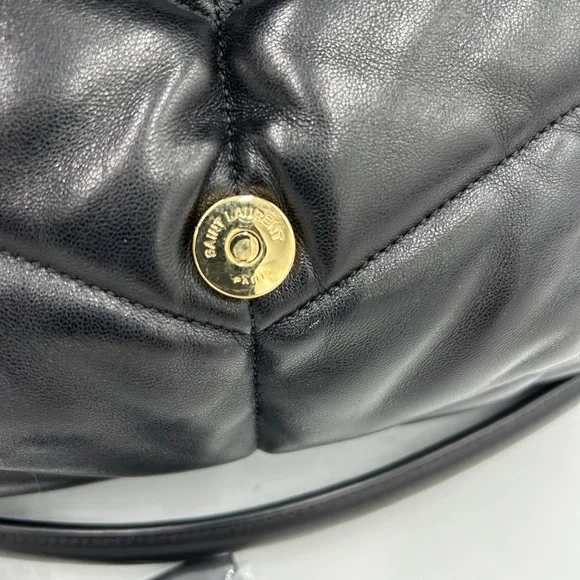 Saint Laurent Lou medium puffer shoulder bag made in Italy - Picture 10 of 16